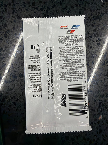 2025 Topps Chrome F1 Formula 1 Blaster Pack (4 Cards)