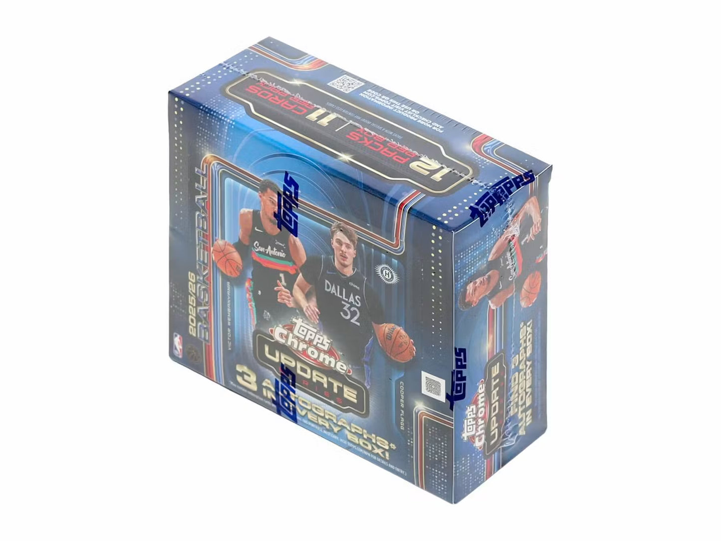 2025/26 Topps Chrome Update Series Basketball Hobby Jumbo Box