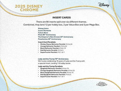 Disney Chrome Hobby Box (Topps 2025)