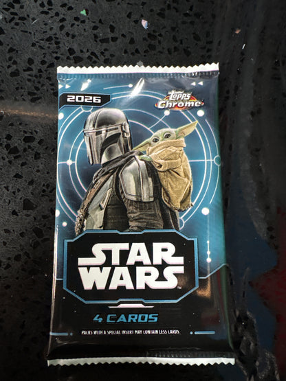 2026 Topps Star Wars Chrome Blaster Pack