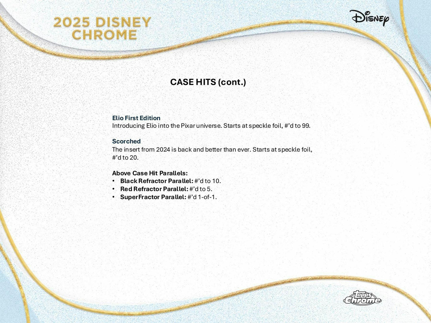 Disney Chrome Hobby Box (Topps 2025)