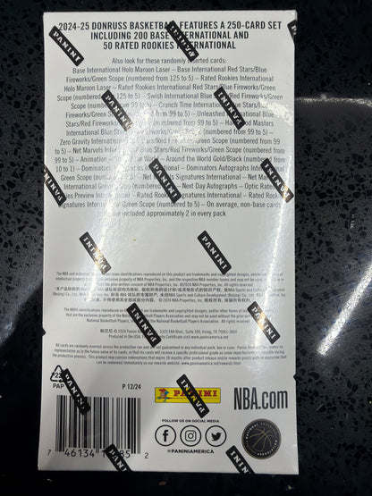 2024/25 Panini Donruss Basketball International Hobby Box