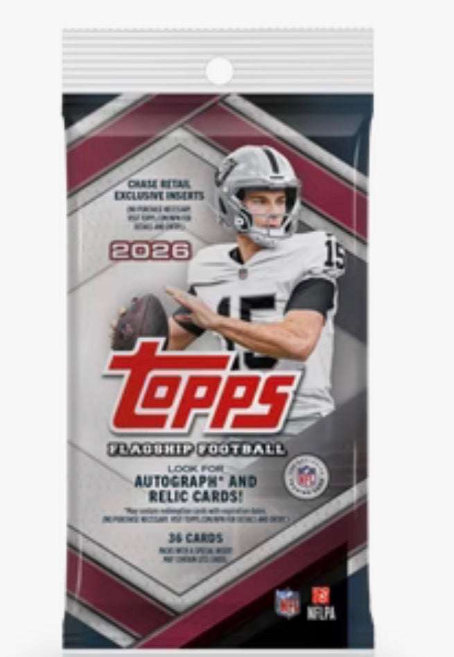 2026 Topps Football Flagship Fatpack
