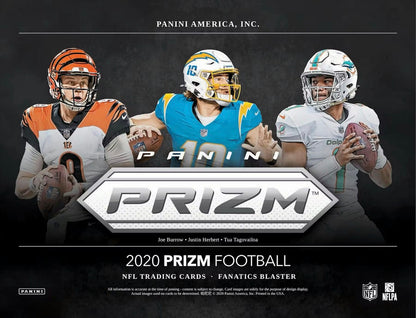 2020 Panini Prizm Football Blaster Box (Orange Ice Prizms) (Fanatics)