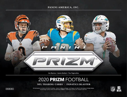 2020 Panini Prizm Football Blaster Box (Orange Ice Prizms) (Fanatics)