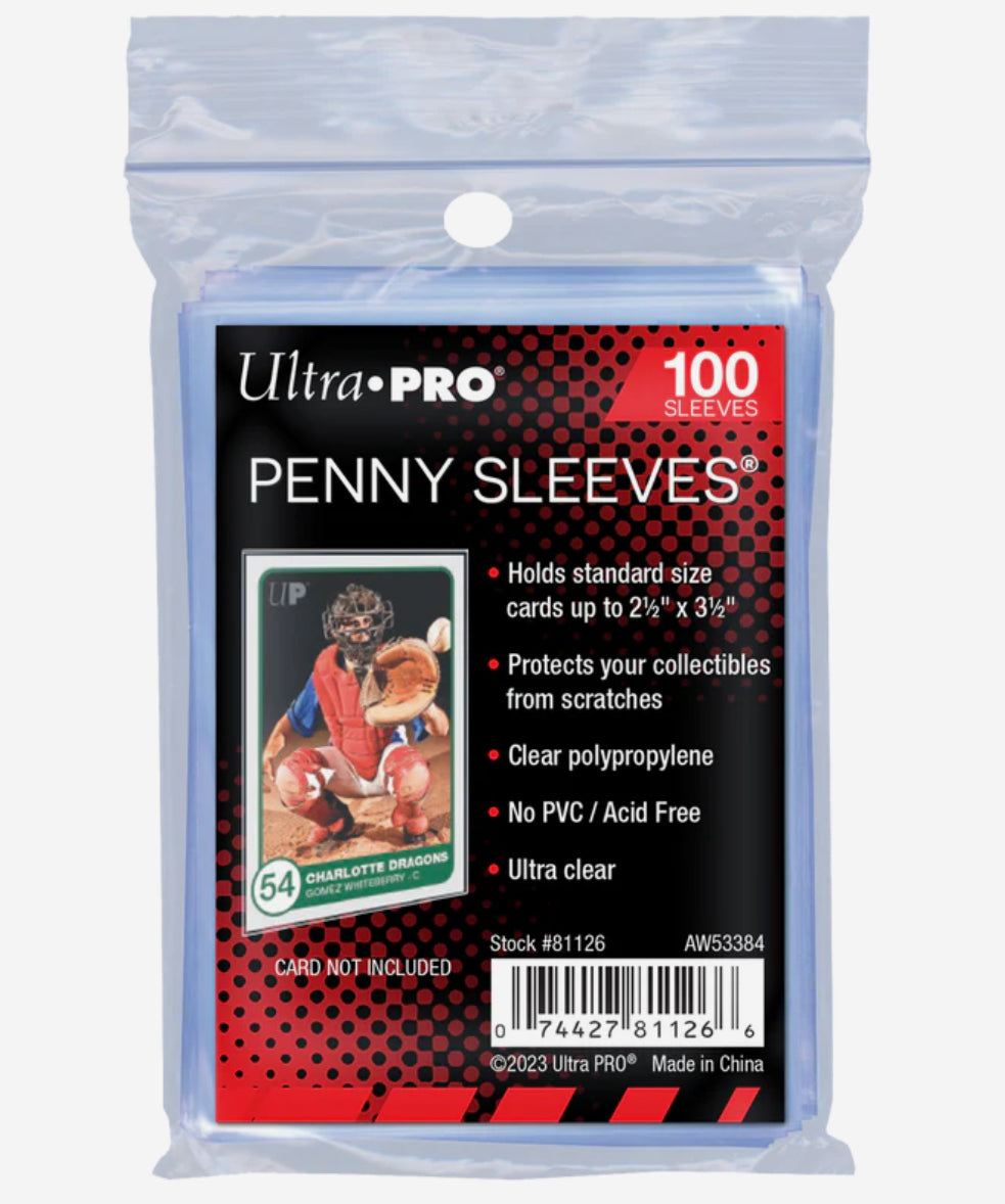 Ultra•Pro 2.5" x 3.5" PENNY SLEEVES® Soft Trading Card Protectors