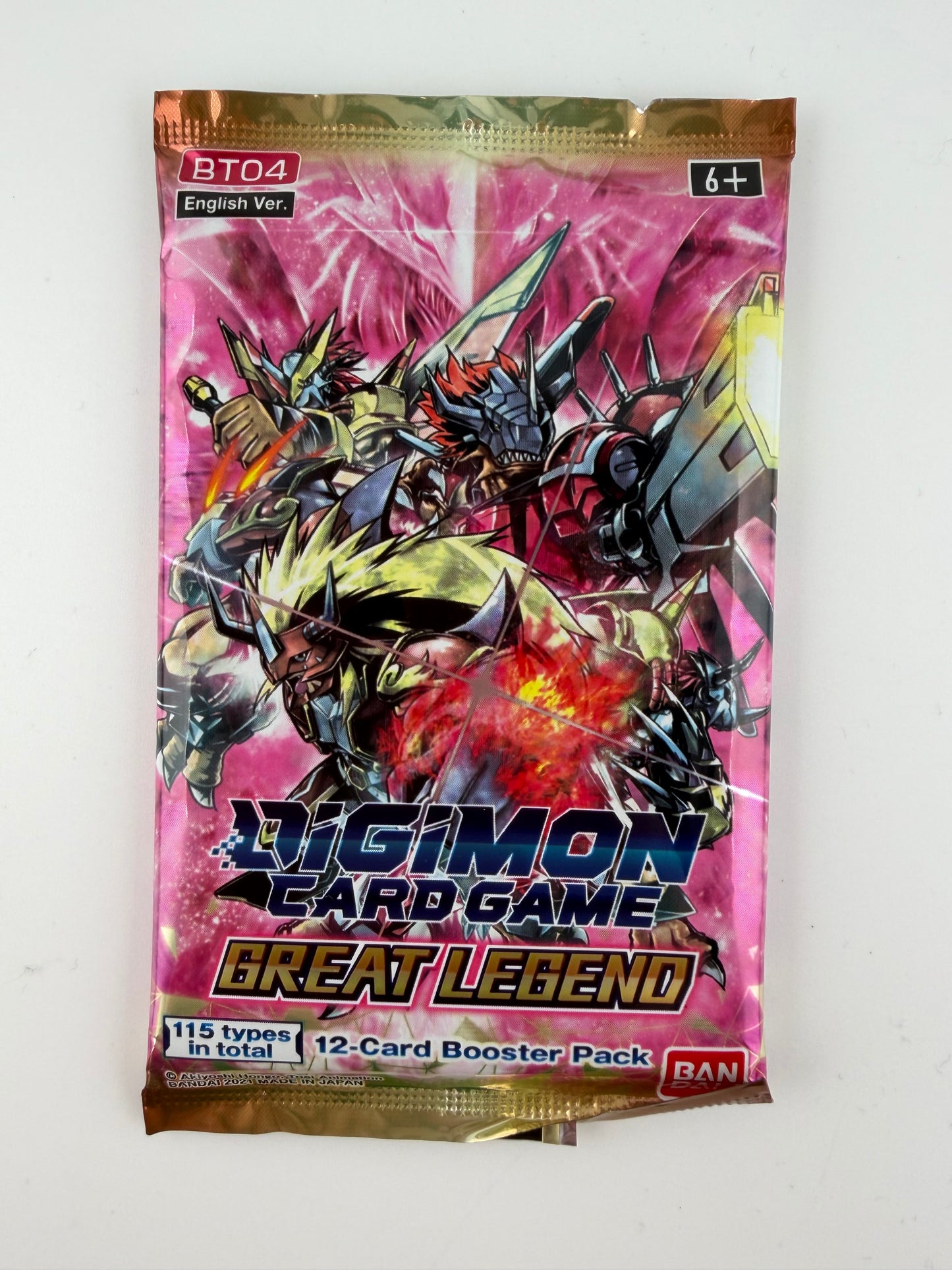 Digimon Card Game Great Legend 12 Card Booster