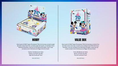 2025 Topps Disneyland 70th Anniversary Hobby Box
