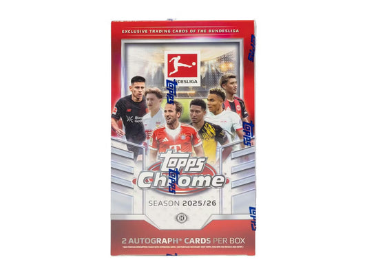 2025/26 Topps Chrome Bundesliga Soccer Hobby Box