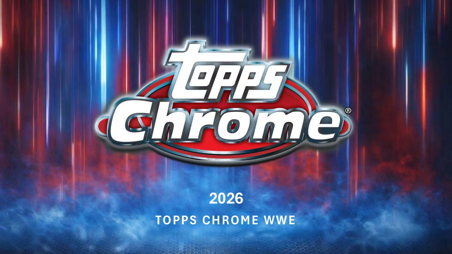 2026 Topps Chrome WWE Wrestling Hobby Box