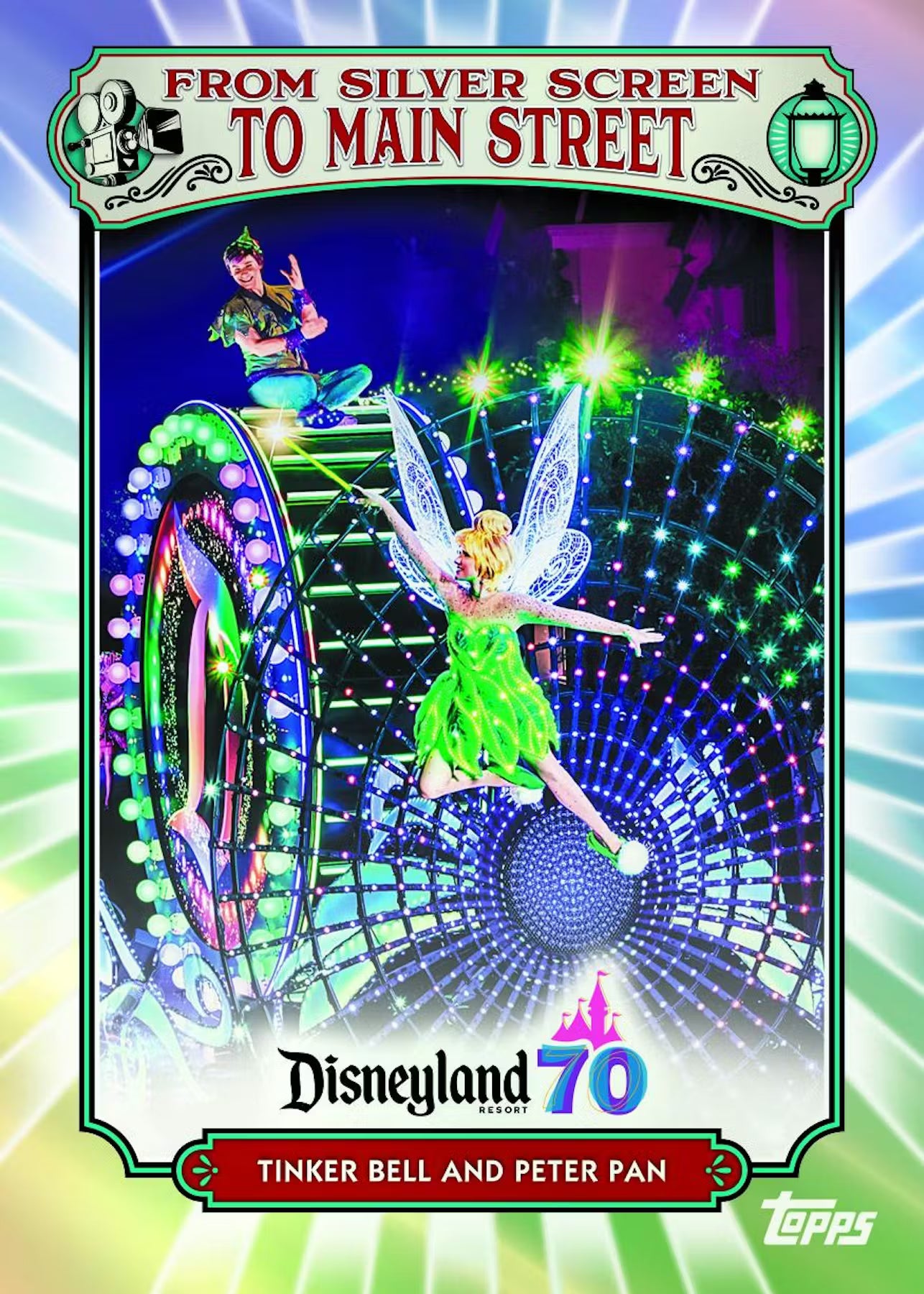 2025 Topps Disneyland 70th Anniversary 7-Pack Blaster Box