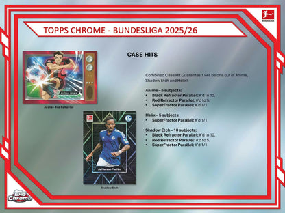 2025/26 Topps Chrome Bundesliga Soccer Hobby Box