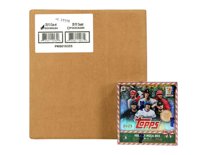2025 Topps Holiday Baseball Mega 20-Box Case