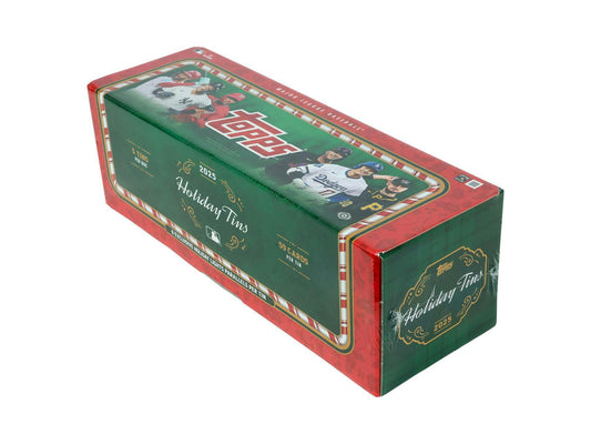 2025 Topps Holiday Baseball Tin Box (3 Ct.)