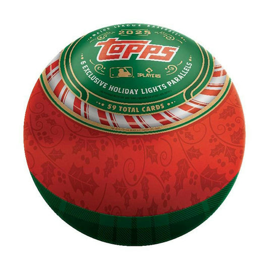 2025 Topps Holiday Baseball Tin