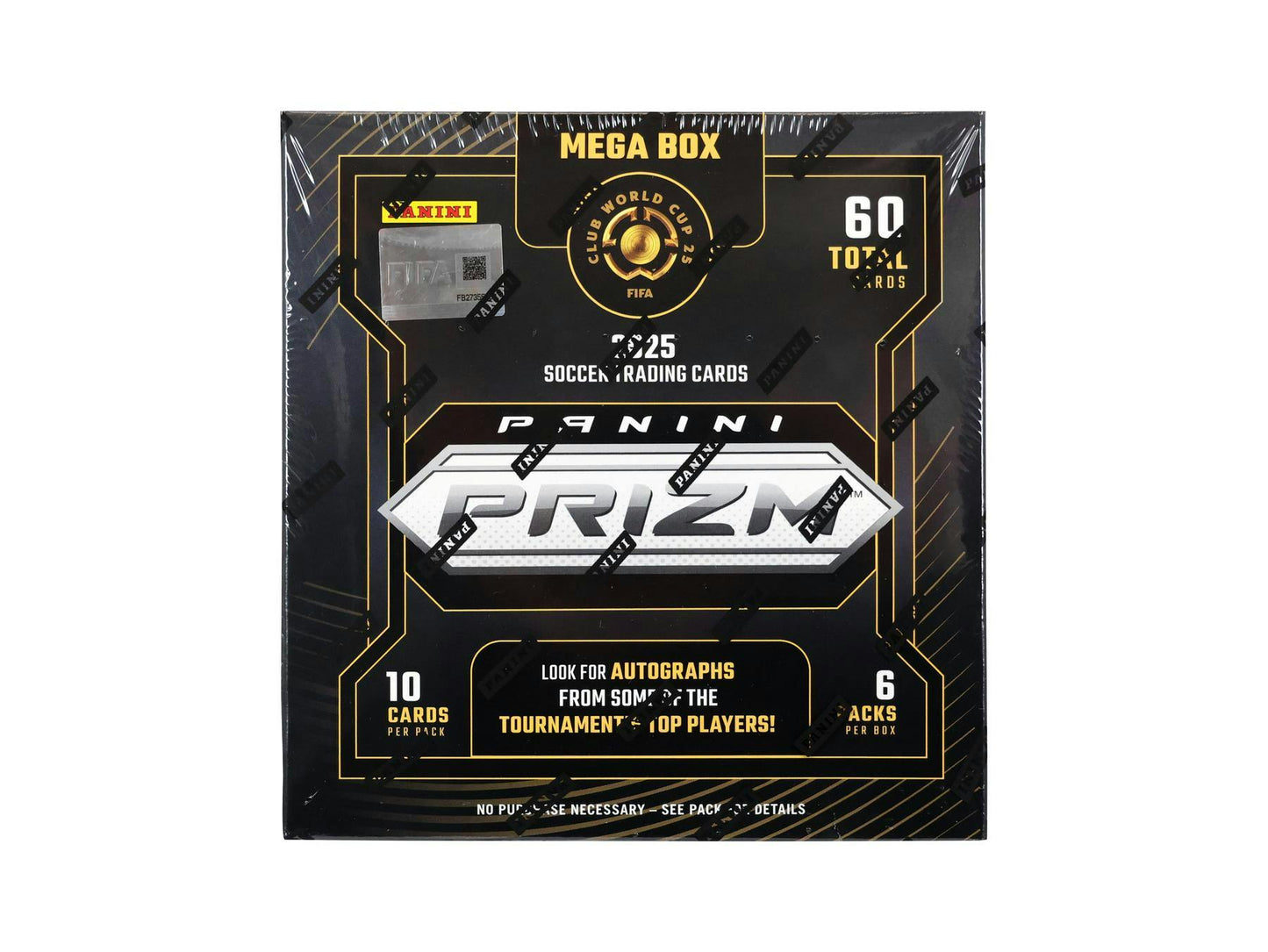 2025 Panini Prizm FIFA Club World Cup Soccer Mega Box