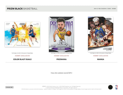 2024/25 Panini Prizm Black Basketball Hobby 12-Box Case