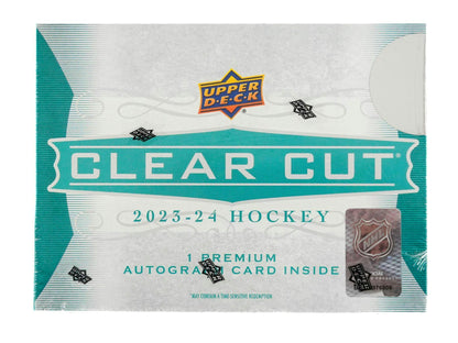 2023/24 Upper Deck Clear Cut Hockey Hobby 15-Box Case