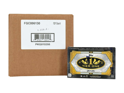 2025 Topps Tier One Baseball Hobby 12-Box Case