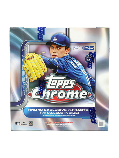 2025 Topps Chrome Baseball Mega 20-Box Case