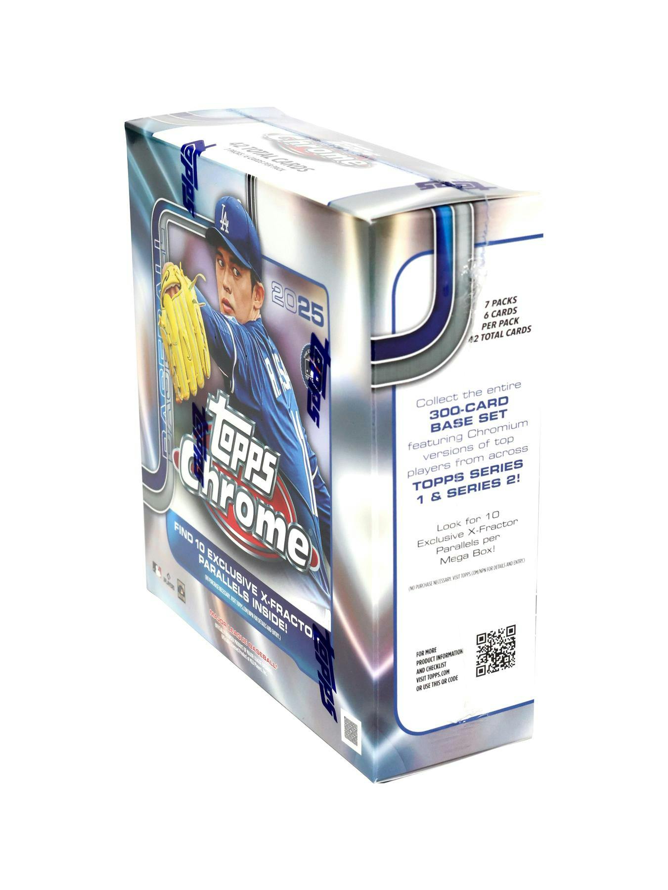 2025 Topps Chrome Baseball Mega 20-Box Case