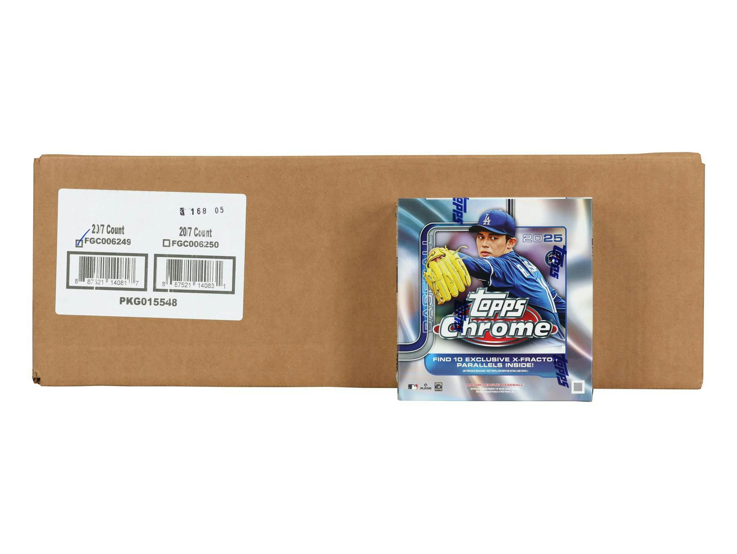 2025 Topps Chrome Baseball Mega 20-Box Case