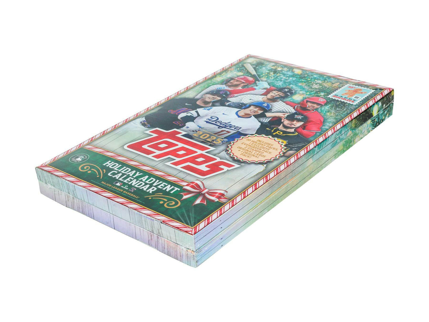 2025 Topps Holiday Baseball Advent Calendar Box