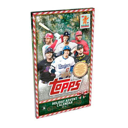2025 Topps Holiday Baseball Advent Calendar Box