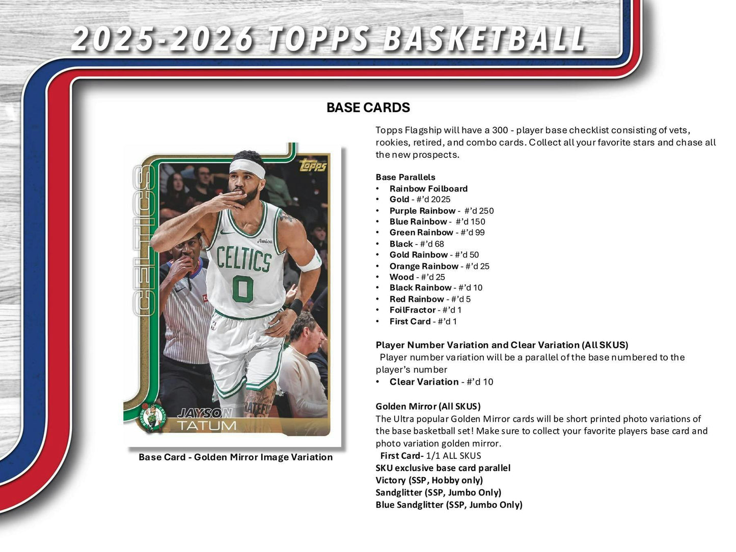 2025/26 Topps Flagship Basketball 7-Pack Blaster Box