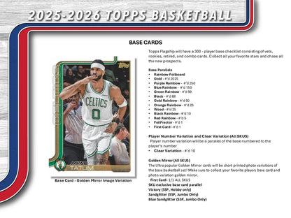 2025/26 Topps Flagship Basketball 7-Pack Blaster Box
