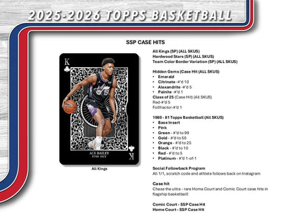 2025/26 Topps Flagship Basketball 7-Pack Blaster Box