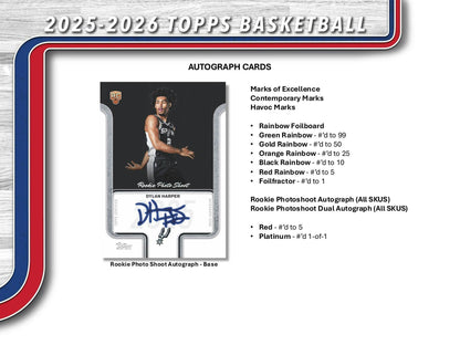 2025/26 Topps Flagship Basketball 7-Pack Blaster Box