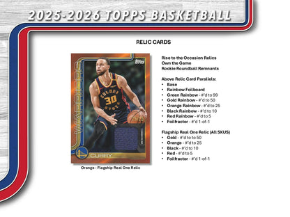 2025/26 Topps Flagship Basketball 7-Pack Blaster Box