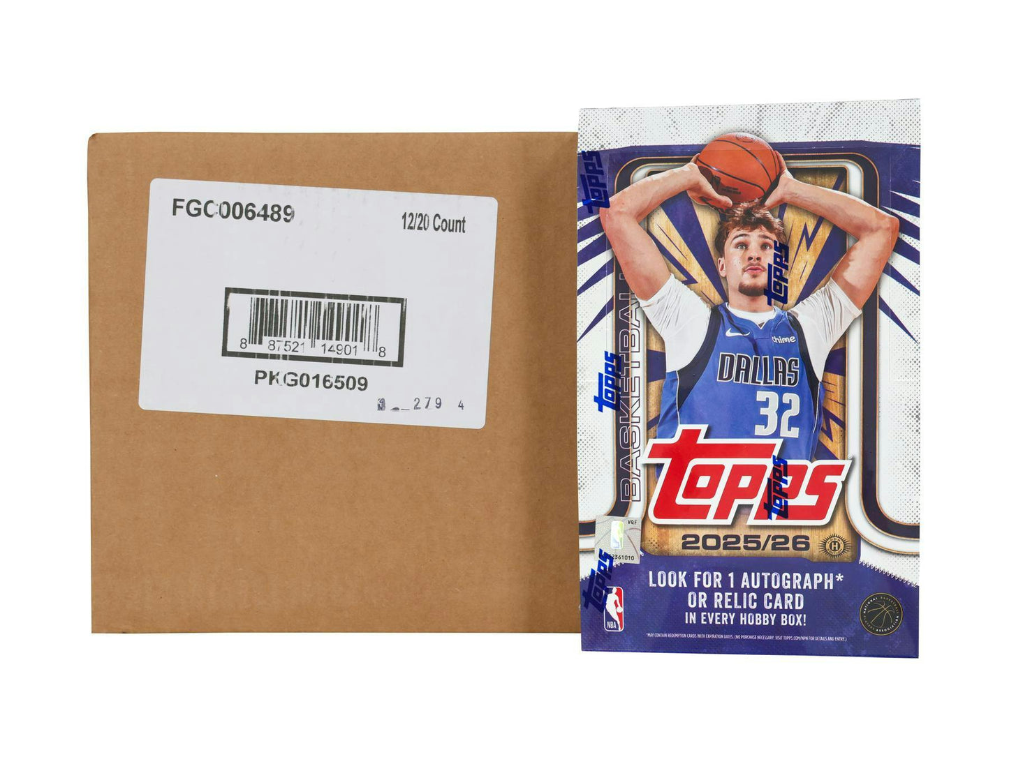 2025/26 Topps Basketball Hobby 12-Box Case