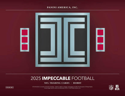 2025 Panini Impeccable Football Hobby Box