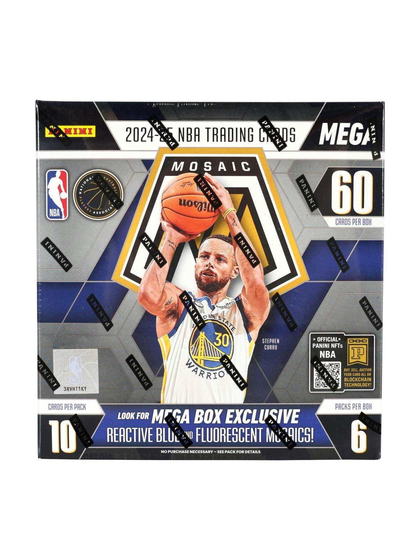 2024/25 Panini Mosaic Basketball Mega Box (Reactive Blue!)