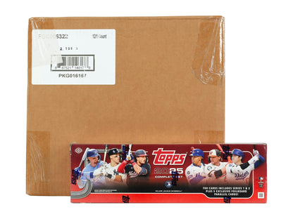 2025 Topps Factory Set Baseball Hobby (Box) Case (12 Sets)