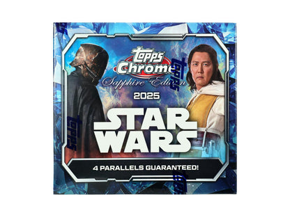 Star Wars Chrome Sapphire Edition Hobby 10-Box Case (Topps 2025)