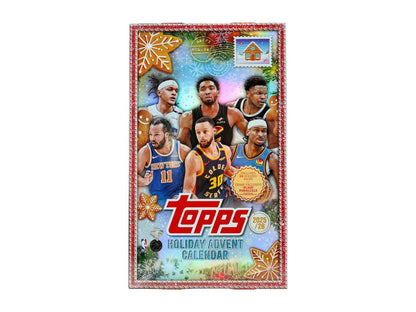 2025/26 Topps Holiday Basketball Countdown Calendar Box