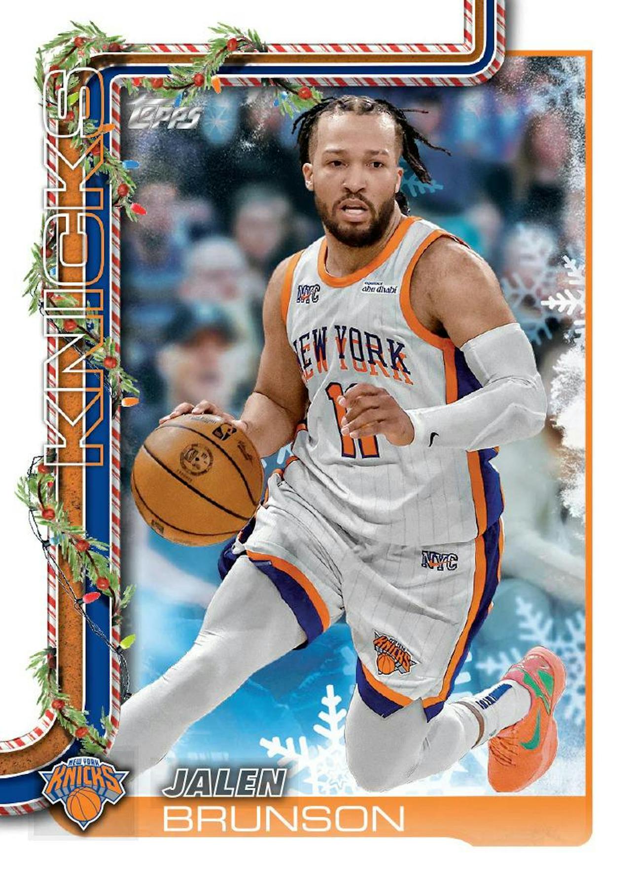 2025/26 Topps Holiday Basketball Countdown Calendar Box