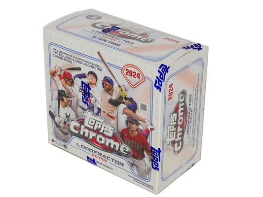 2024 Topps Chrome Logofractor Baseball Box