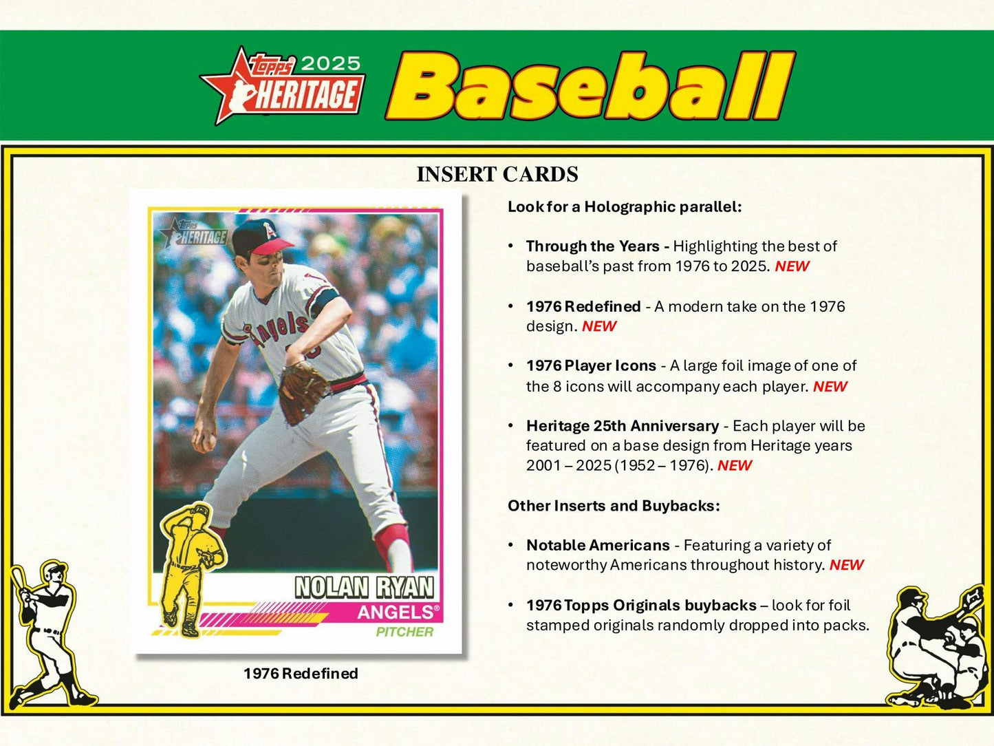 2025 Topps Heritage Baseball Hobby Box