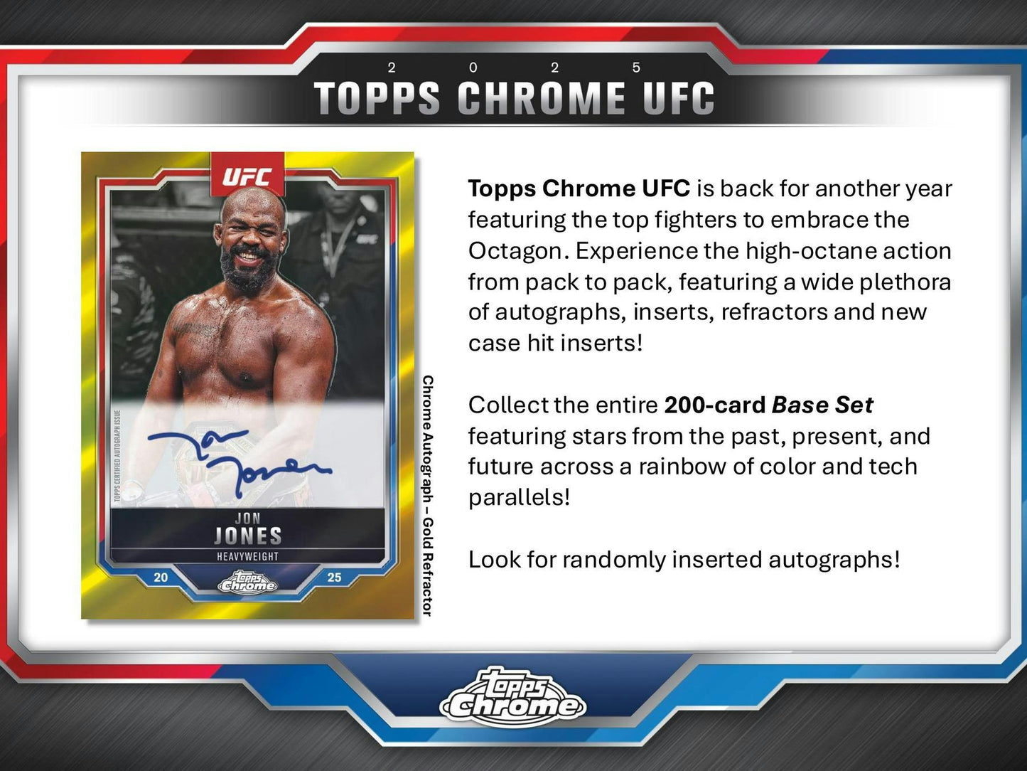 2025 Topps Chrome UFC Mega Box