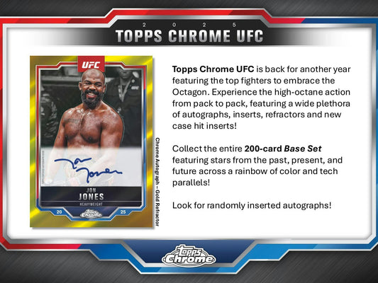 2025 Topps Chrome UFC Mega Box
