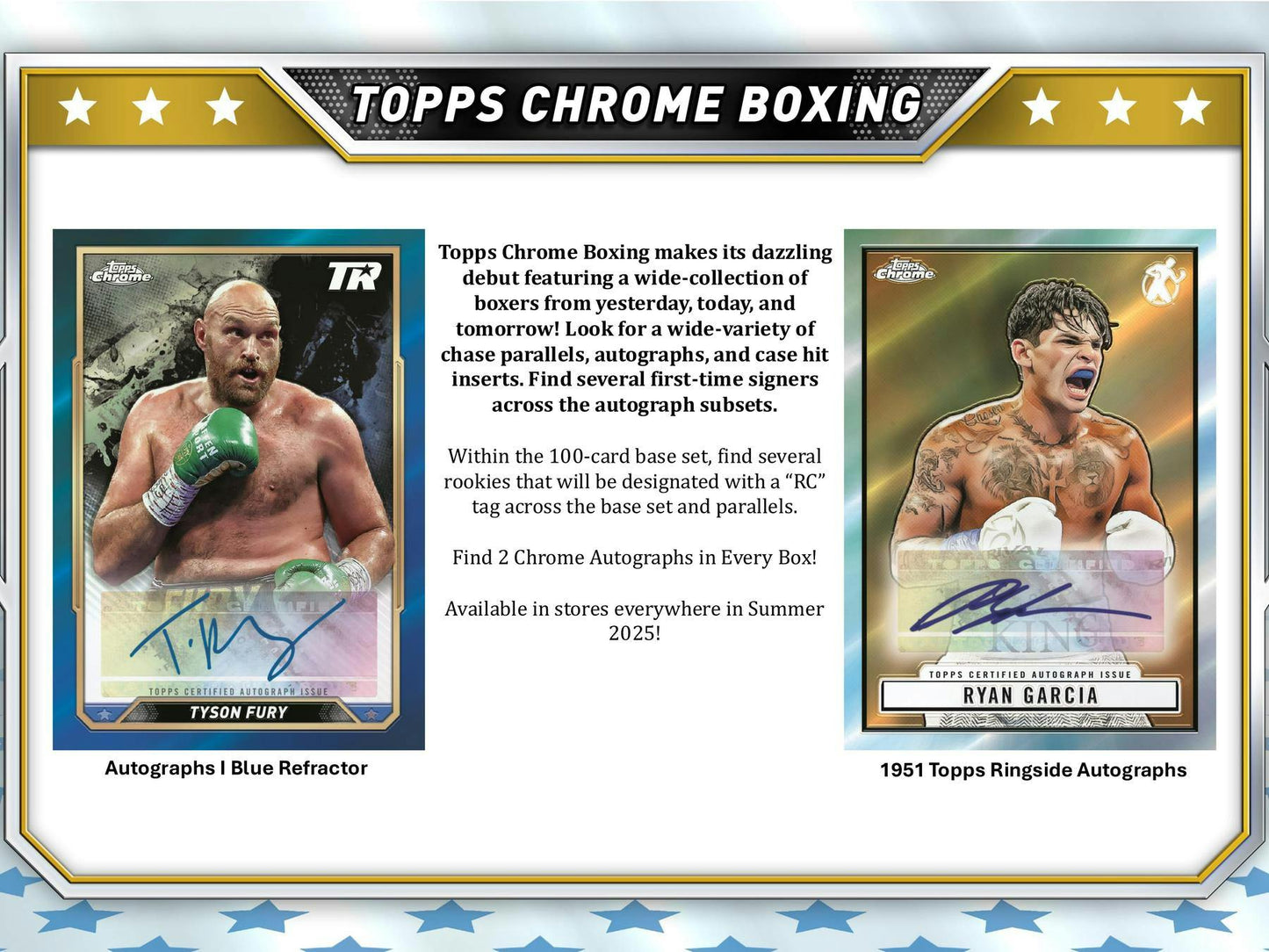 2024 Topps Chrome Boxing Hobby Box