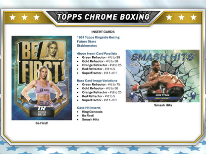 2024 Topps Chrome Boxing Hobby Box