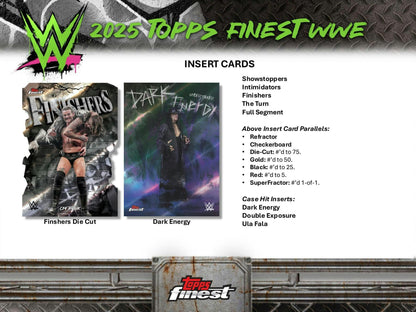 2025 Topps Finest WWE Hobby Box