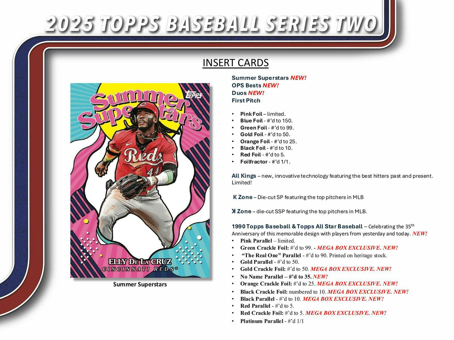 2025 Topps Series 2 Baseball 7-Pack Blaster Box