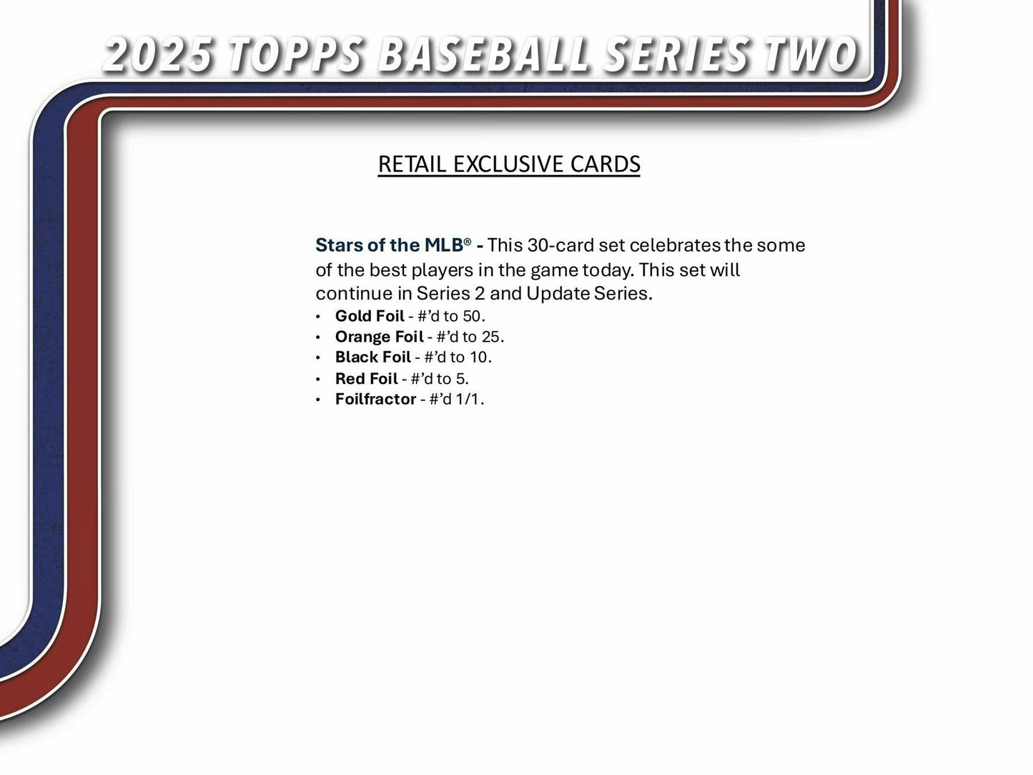 2025 Topps Series 2 Baseball 7-Pack Blaster Box