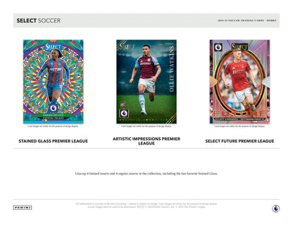 2024/25 Panini Select Premier League EPL Soccer Hobby Box